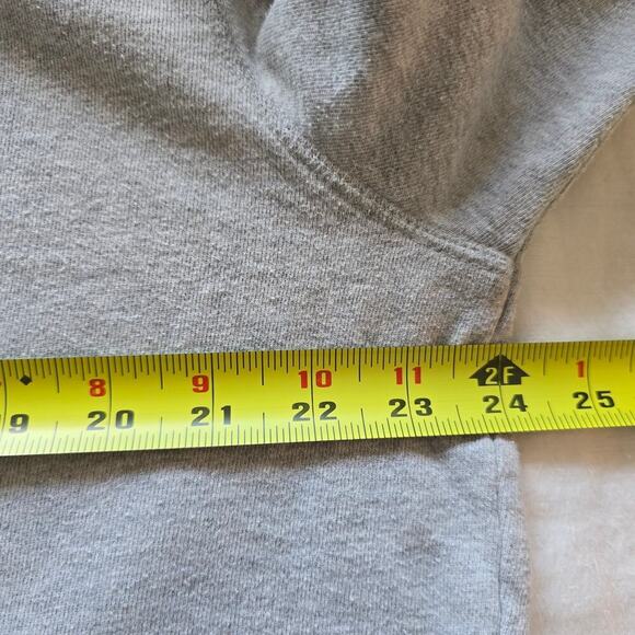 Ralph Lauren Denim& Supply Cropped Sweatshirt Brooklyn Electric Womens M Gray - Picture 4 of 5